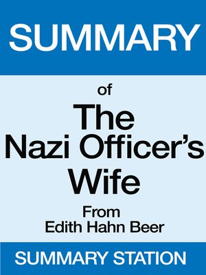 cover image of Summary of the Nazi Officer's Wife